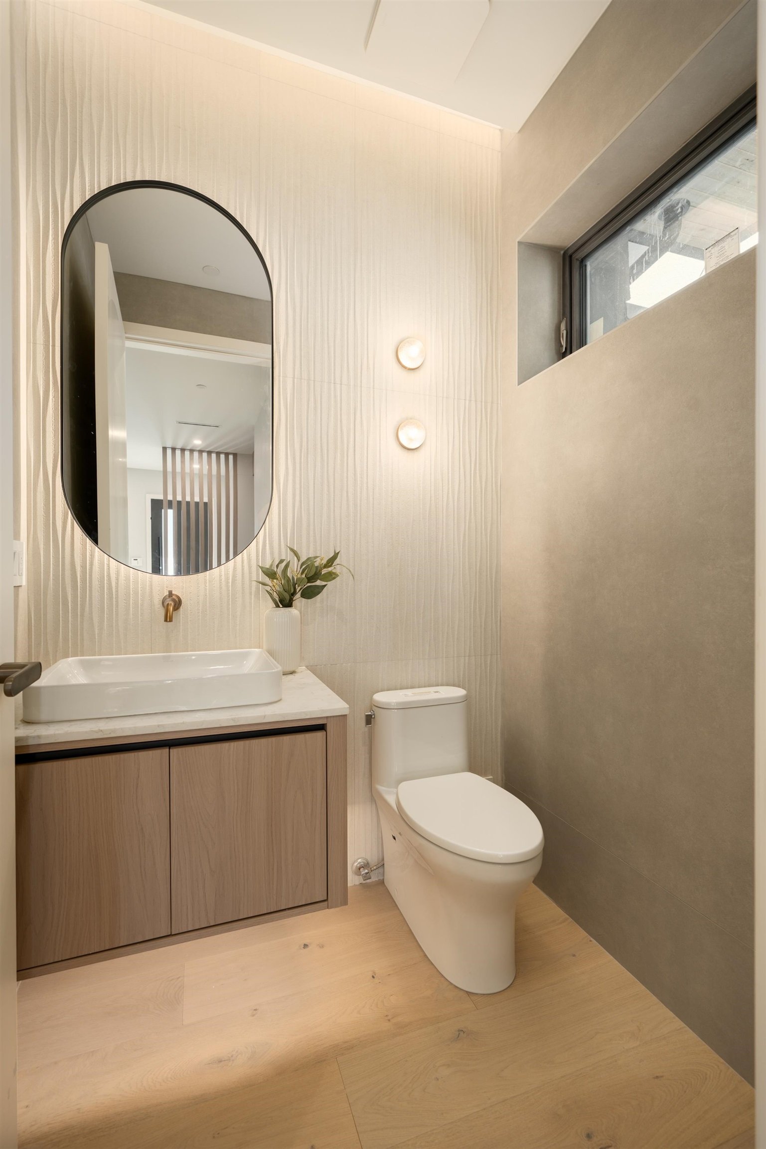 Powder room at 1-2941 W 29th Ave, Mackenzie Heights, Vancouver