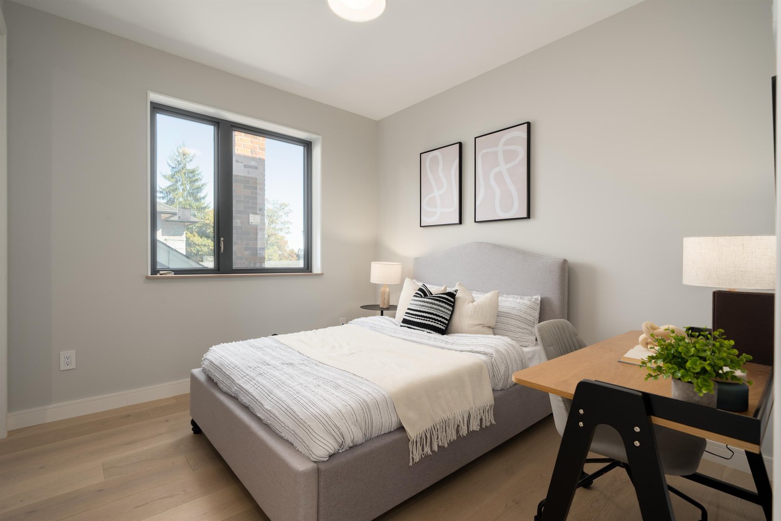Third bedroom with desk at 1-2941 W 29th Ave, Mackenzie Heights, Vancouver