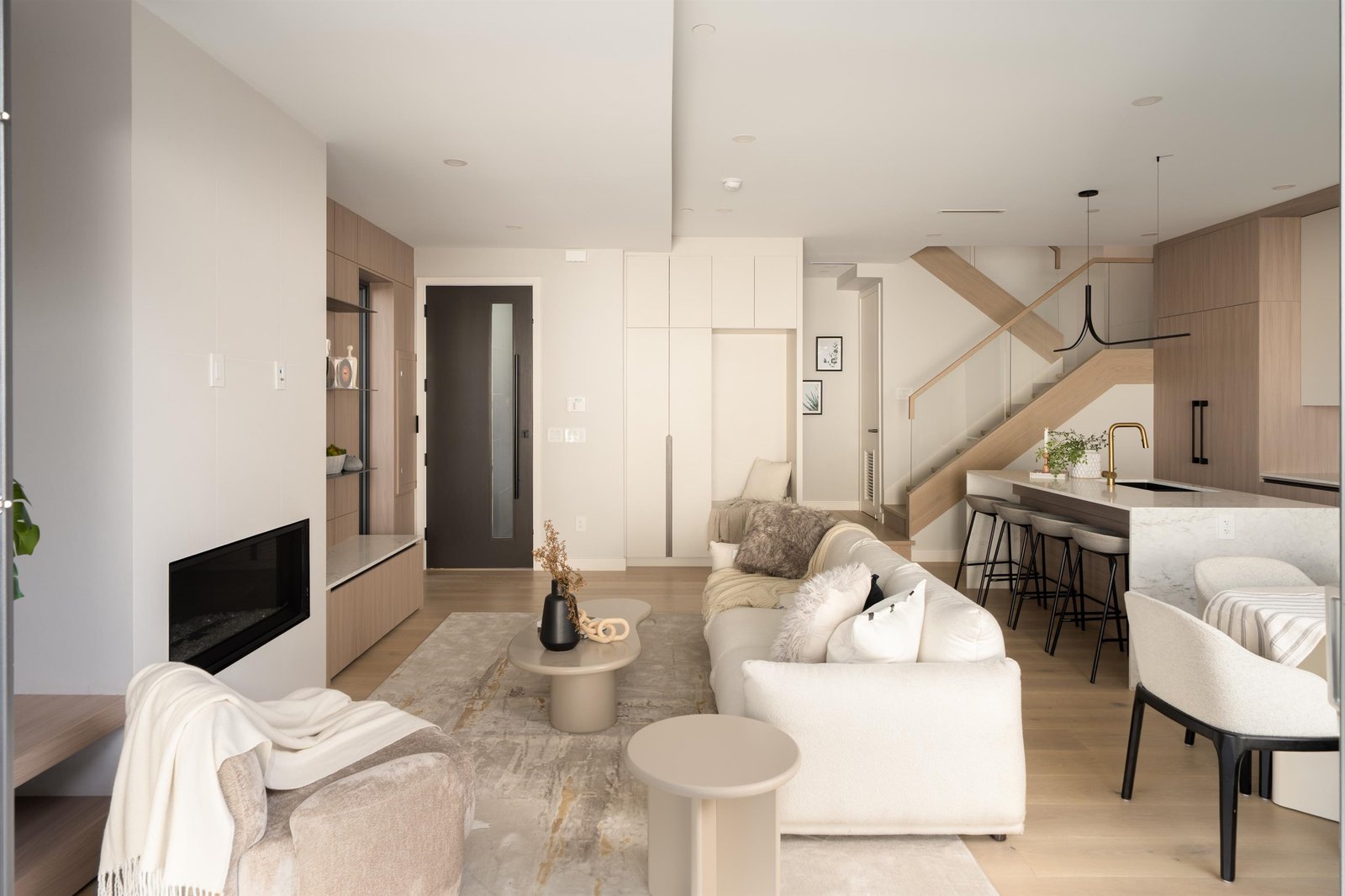 Wide living room view at 2-2941 W 29th Ave, Mackenzie Heights, Vancouver