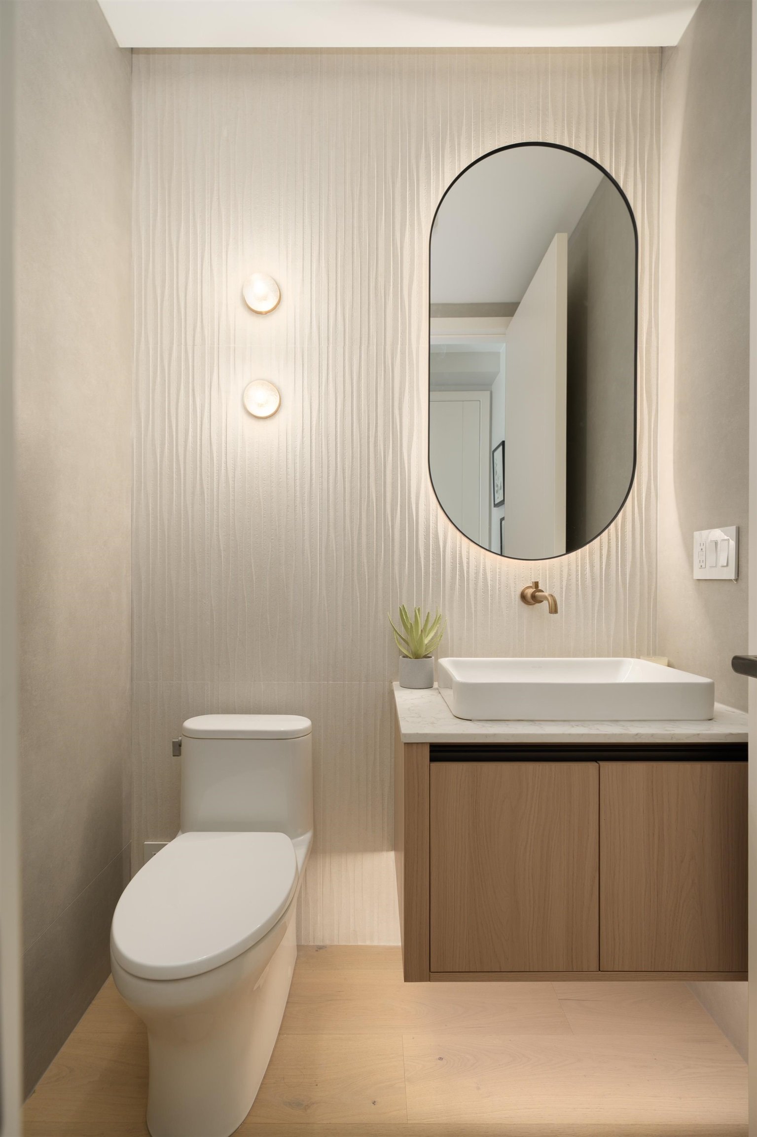 Powder room at 2-2941 W 29th Ave, Mackenzie Heights, Vancouver